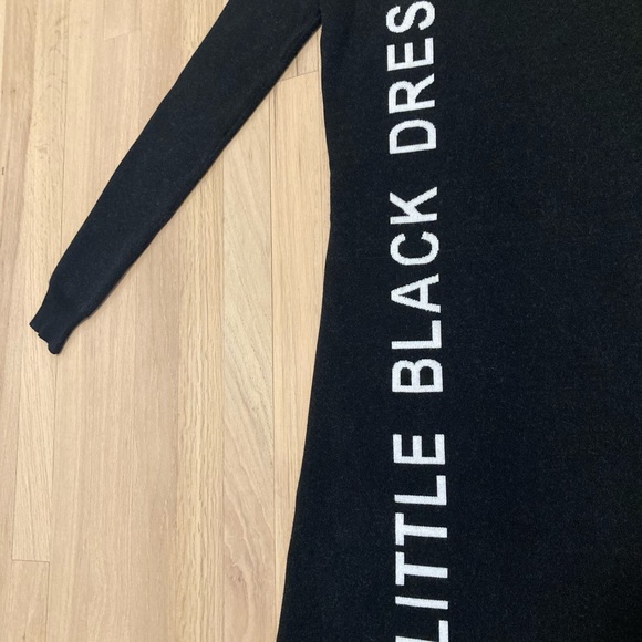 OFF-WHITE 🖤 “LITTLE BLACK DRESS” Sweater Mini Dress - Picture 13 of 16